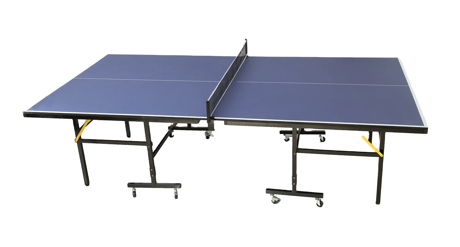 Movable Indoor Table Tennis Table,Foldable Standard Pingpong Table With