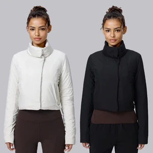 City Running Short Warm Clothes for Women Jacket Casual  Women's Coat Woman Autumn Winter Coat Jackets with Inside Zipper Pocket