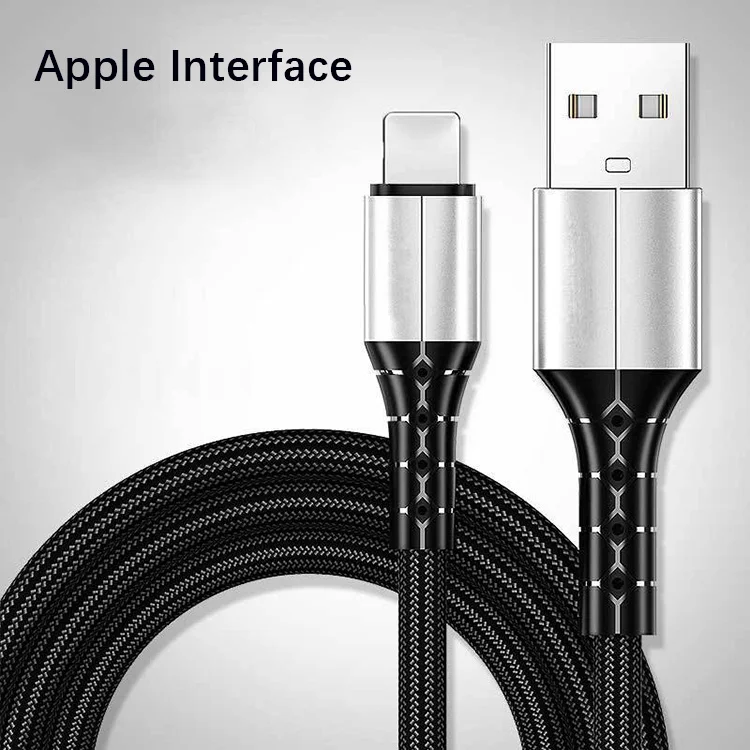 Высокое качество кабель с разъемом Usb Type-C для зарядного устройства цвета: черный зеленый красный нейлоновый плетеный передачи данных и быстрой зарядки в плоской спиралевидной