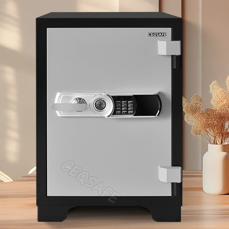 CEQSAFE Electronic Digital Large Fireproof Safes Fire Resistant Safes Box for Documents Office Use