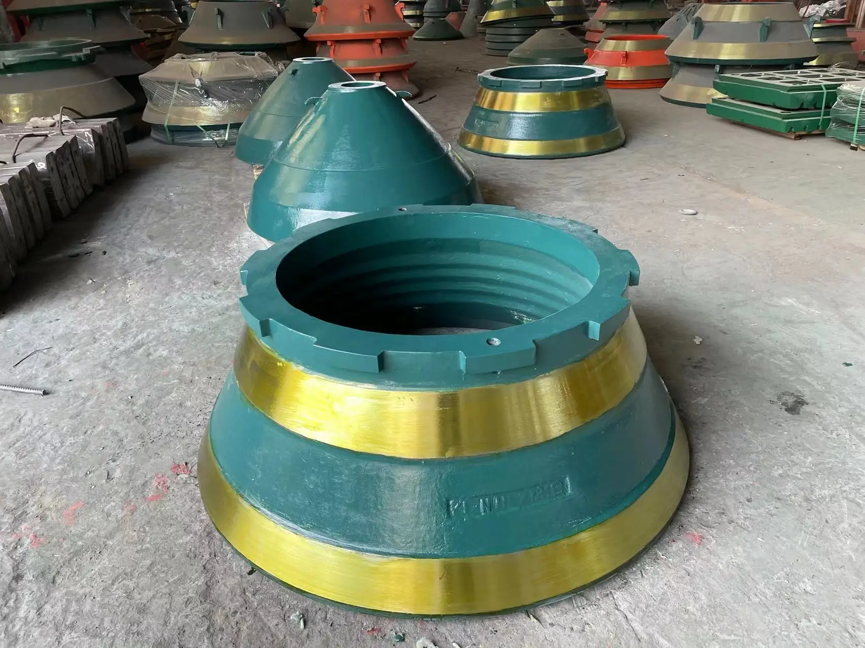 ZhiXin Concave/Bowl Liner High Quality Mining Machine Parts for Ore Mining Applications