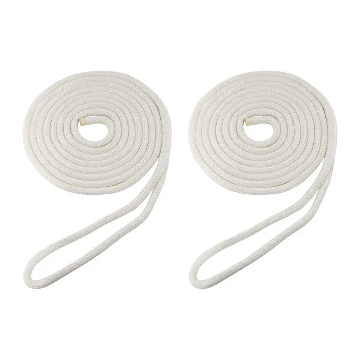 Amazon hot-sale mesh bag packaging nylon dock line 10mm 15ft