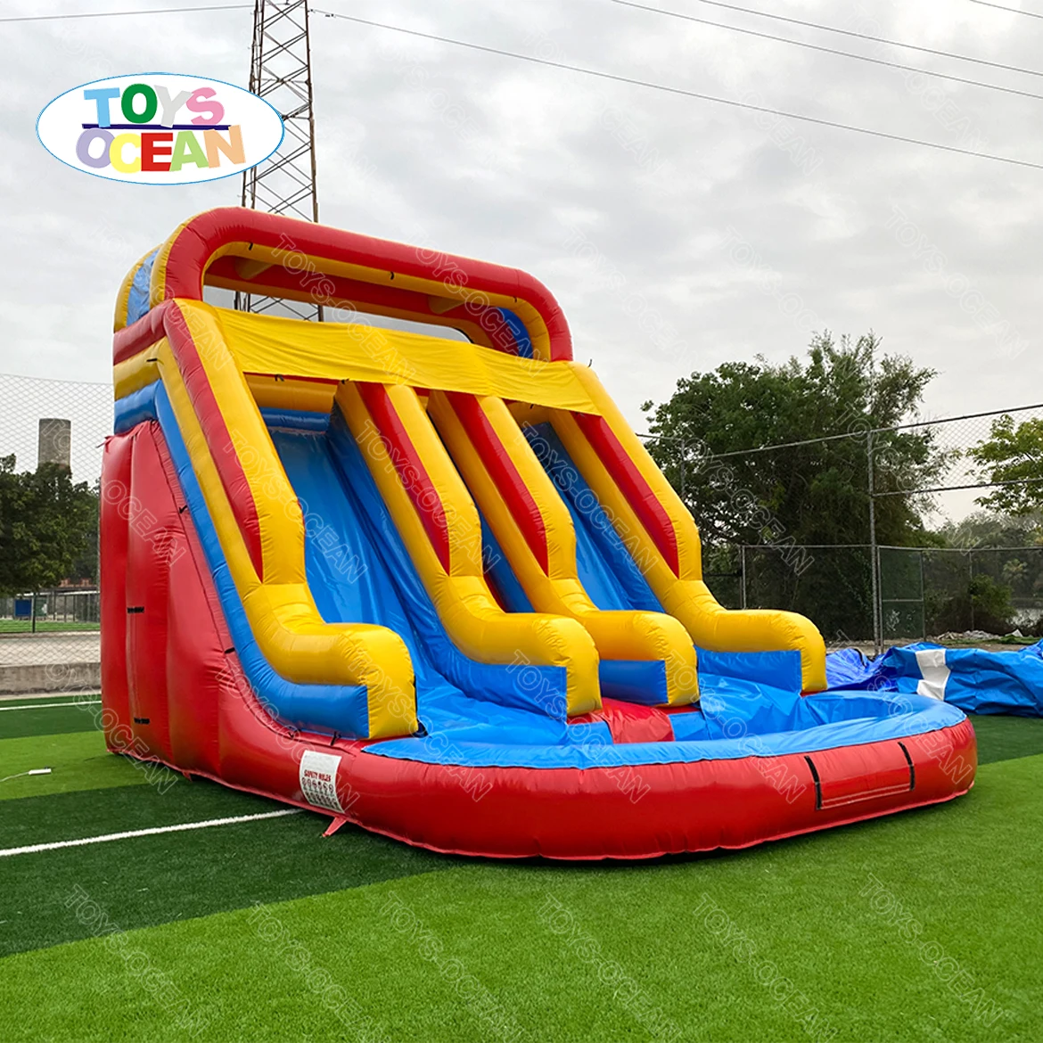 2023 New Waterslide Pool Commercial Inflatable Water Slide For Kid Big