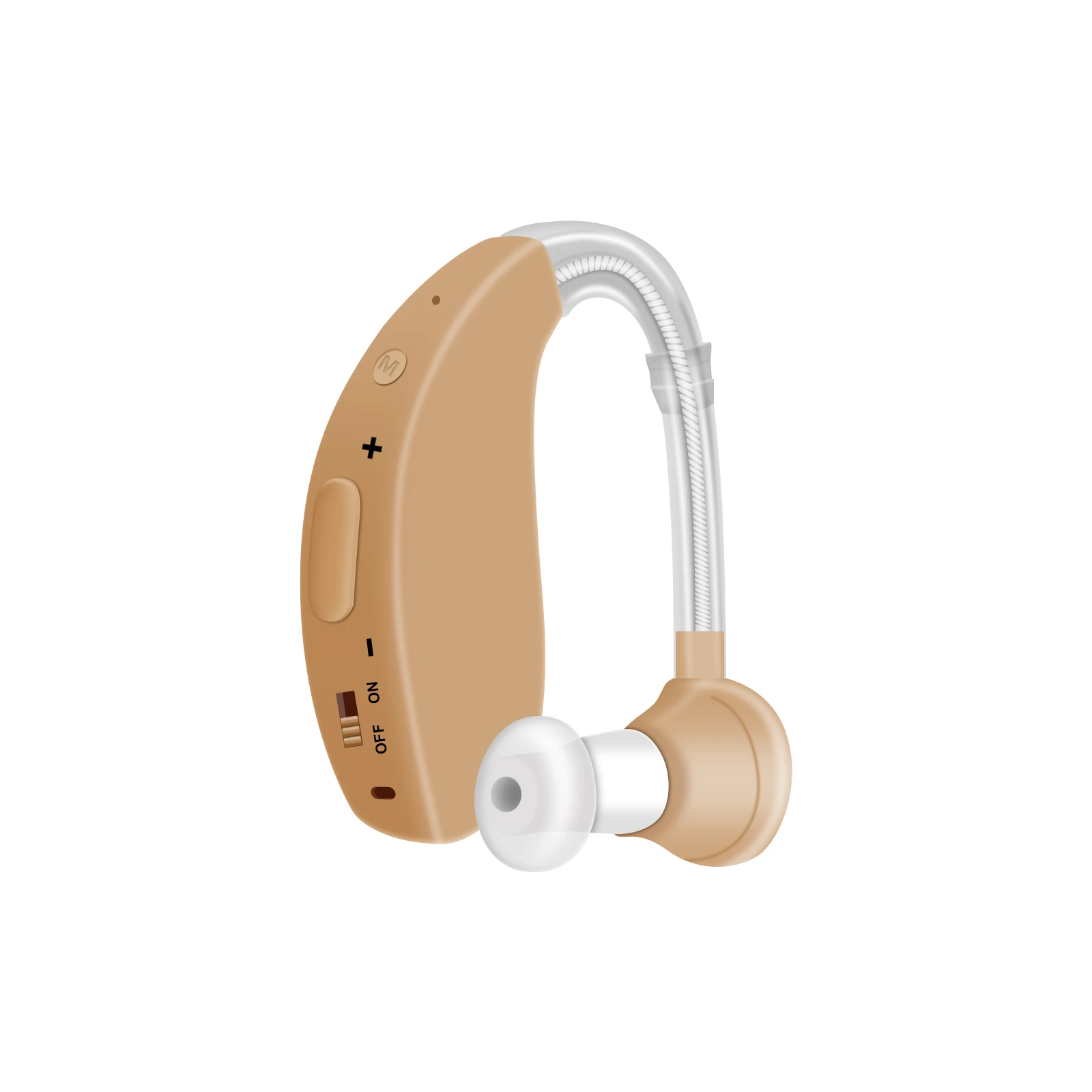 Amazon High quality mini cost bone conduction digital range Amplifier portable loss rechargeable ear hearing aid for seniors