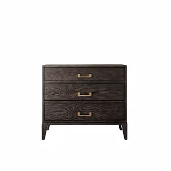 Modern solid wood bedside table drawer Bar Hospital Apartment multi-functional bedside table bedroom furniture