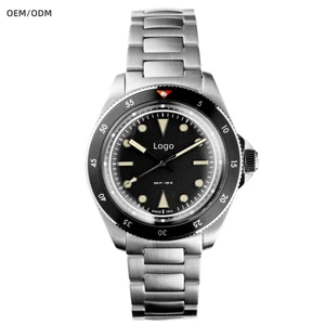 OEM ODM New Release Japanese Miyota Movement 100 Meter Waterproof Deep Blue Mechanical Watches Classic Diver Sport Watch Men