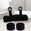 15#Black snail hair strap-2 wrist strap flat seam