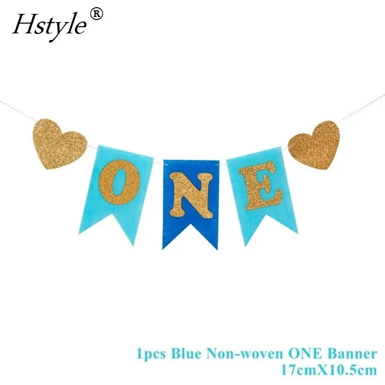 Голубые украшения на 1-й день рождения, голубые шары на один год, это мальчик, ребенок, королевский синий душ, сувениры и подарки SET368