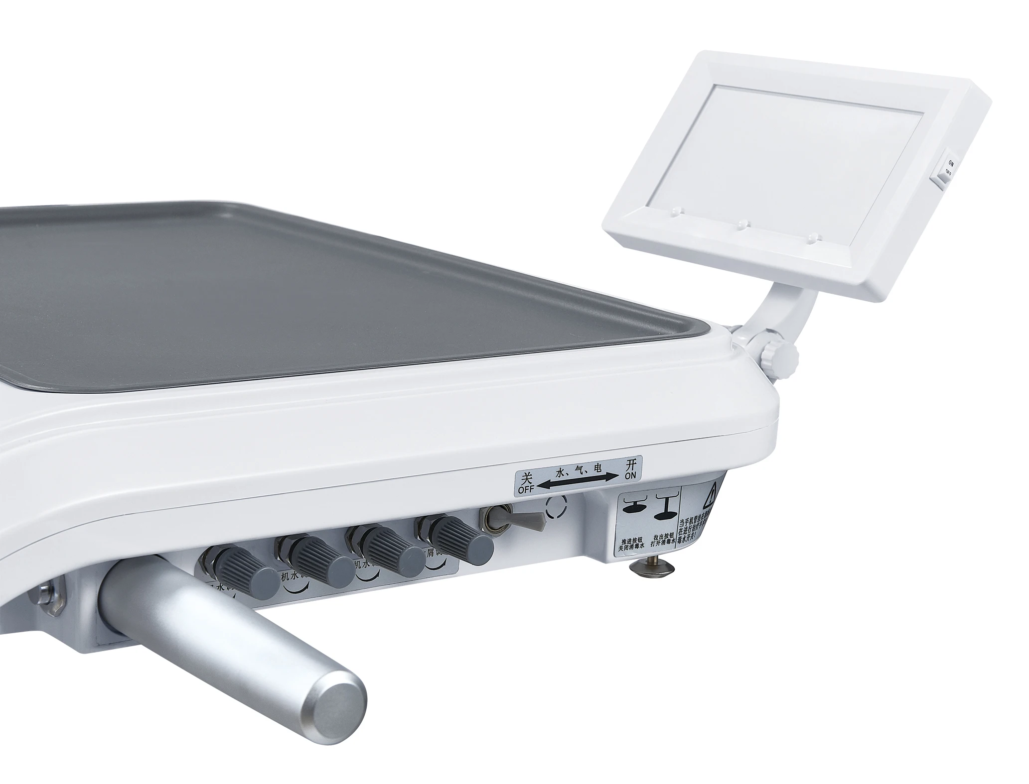 CE Certified Dental Chair GD-S800 with Handpiece Sterilizer Featuring American Tool Tray Design for Disinfection