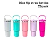 Bianco - Bicchiere termico da 30oz / 25 pezzi