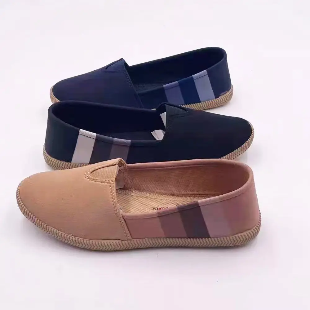 Amazon.com: CAICAIL Sandalias de lona coreanas de verano para mujer,  sandalias de tacón plano, informales, de verano, playa, viajes, para  interiores y exteriores : Ropa, Zapatos y Joyería
