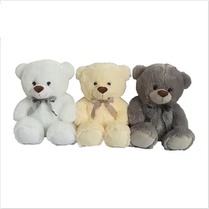 High Quality Baby Plush Toy:different Colors of Teddy Bear with Ribbon