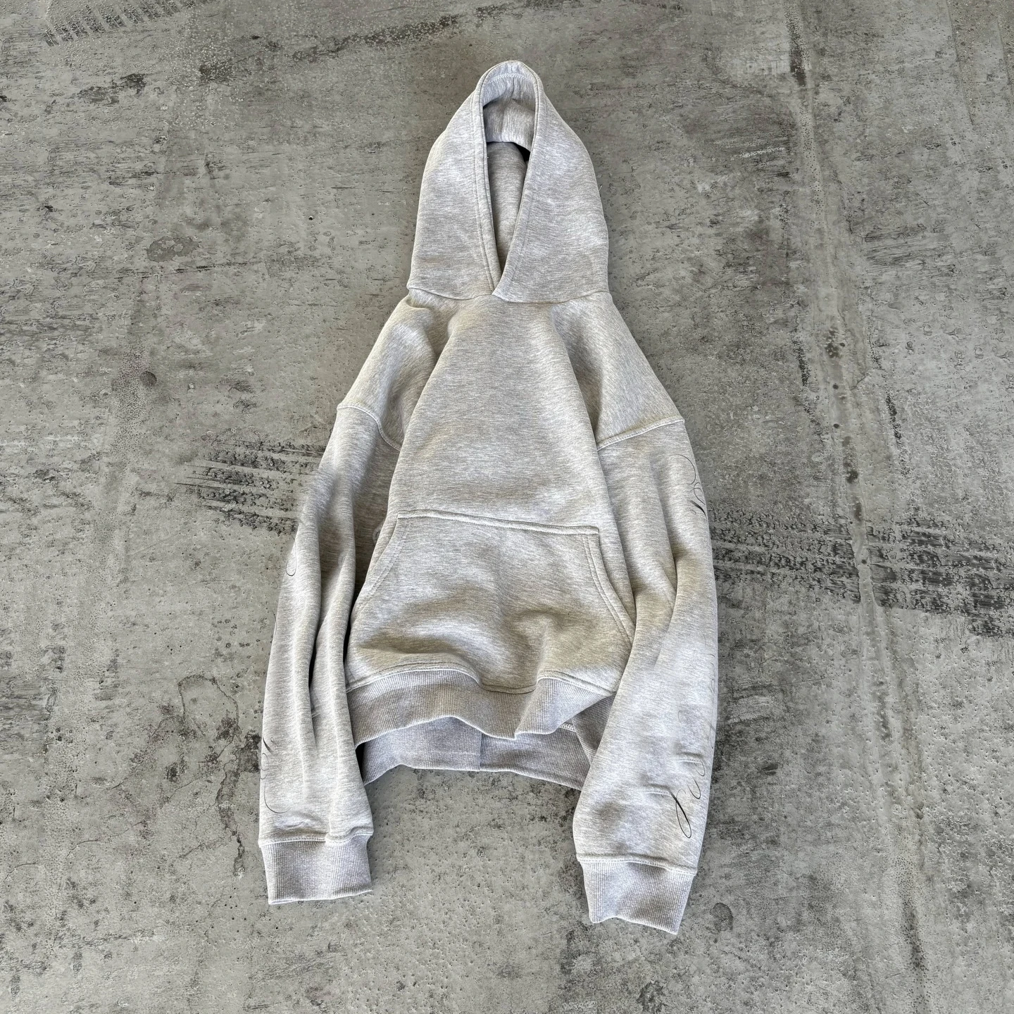 SALATI High Quality OEM Wholesale Fashionable Casual Quarter Pullover Screen Printed logo Cotton Hoodie for Men Custom gallery 4