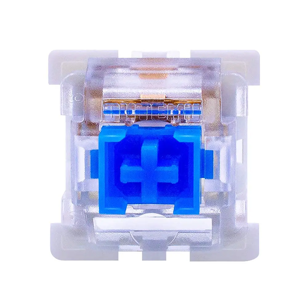 OUTEMU (Gaote) Blue Switches 3-pin Tactile 50gf Switches Cherry MX IY Replaceable for Mechanical Gaming Keyboard