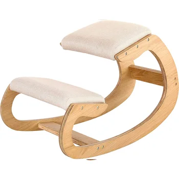 Ergonomic Office Kneeling Chair Height Adjustable For Home Desk Posture Corrective Seat Knee Stool for Bad Back Support