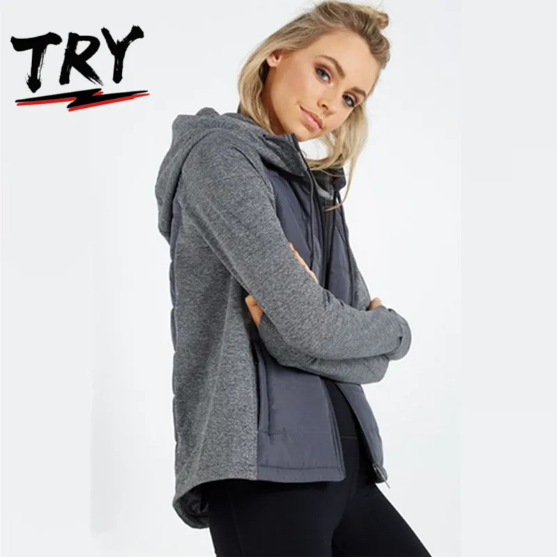 activewear puffer jacket