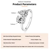 7*9mm Zircon-White Gold