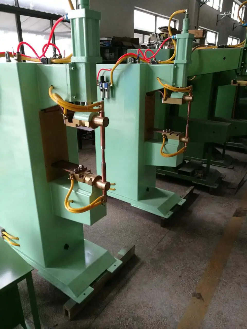 Горячая Распродажа, сварочный аппарат для железной проволоки и стальных пластин, пневматический станок для точечной сварки листового металла с длинной ручкой