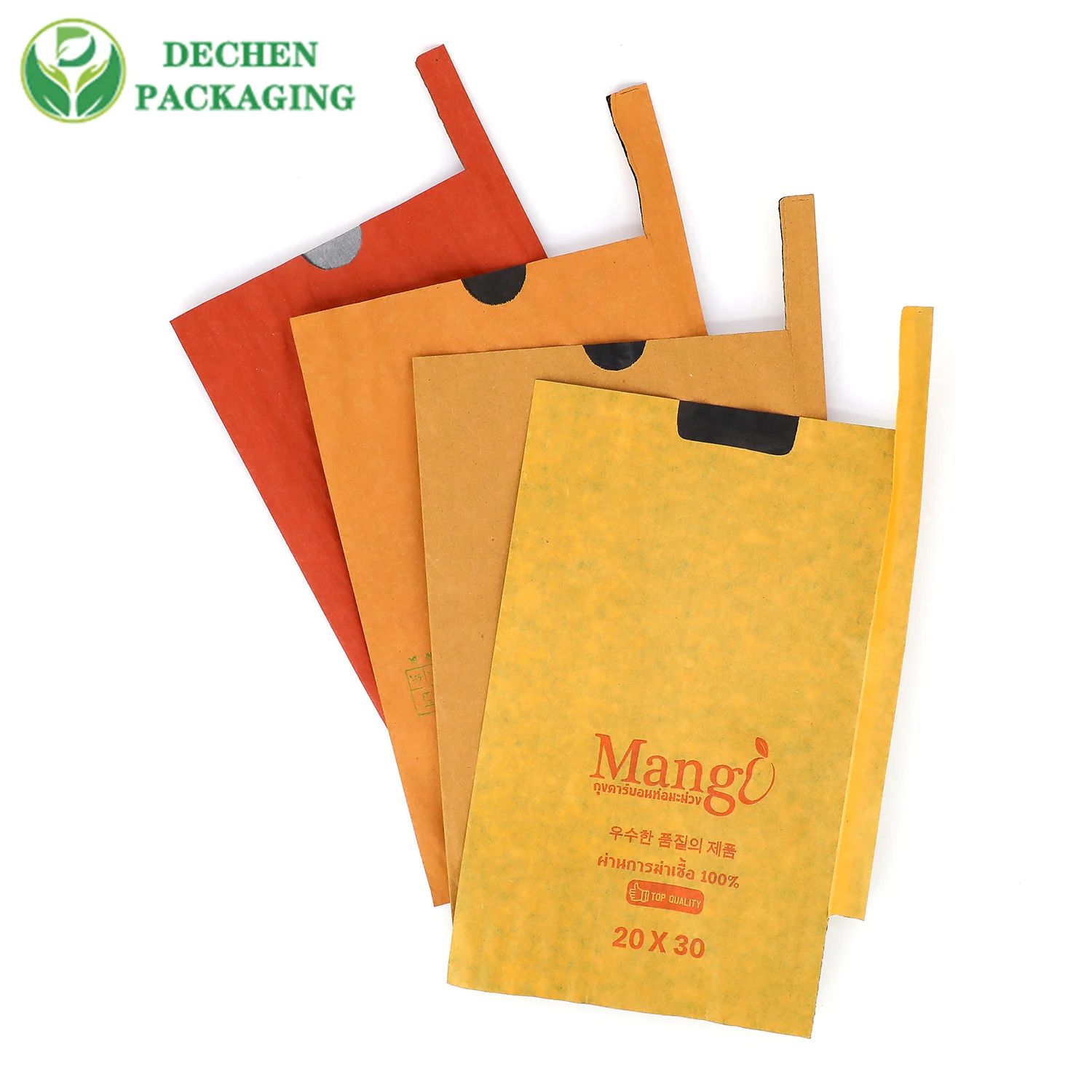 Sac de papier de protection de raisin de taille personnalisée de couverture de protection de fruit de fabricant de sacs de banane