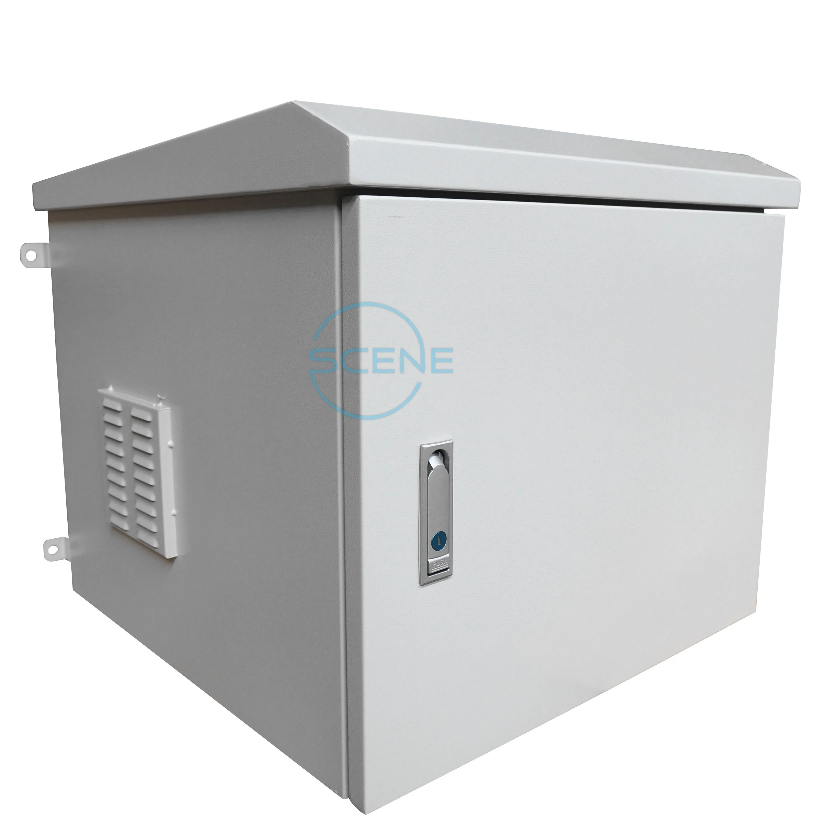 19 Rack IP55/65 Dustproof Pole Mounted Outdoor Server Rack