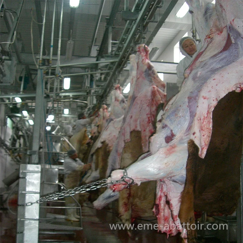 Turnkey Automatic Stainless Steel Customized Cattle Meat Processing Slaughter Plants & Mobile Line Machine for Sheep Goat
