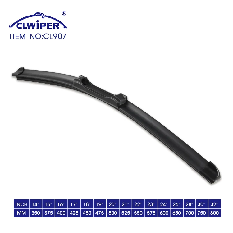 CLWIPER CL907 Auto Parts Multifunctional Soft Wiper Blade with 16 Adapters
