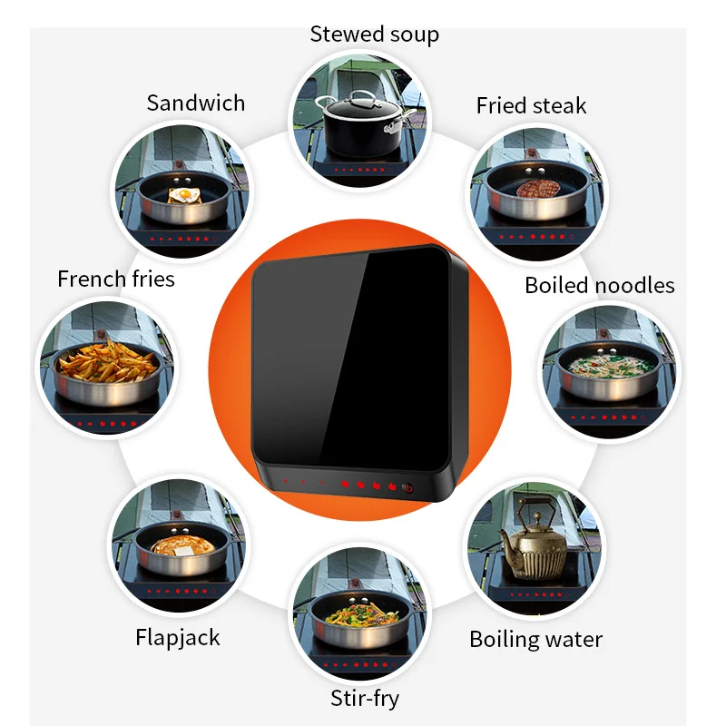 STW Mini 24V DC Output Portable Stove for Camp
