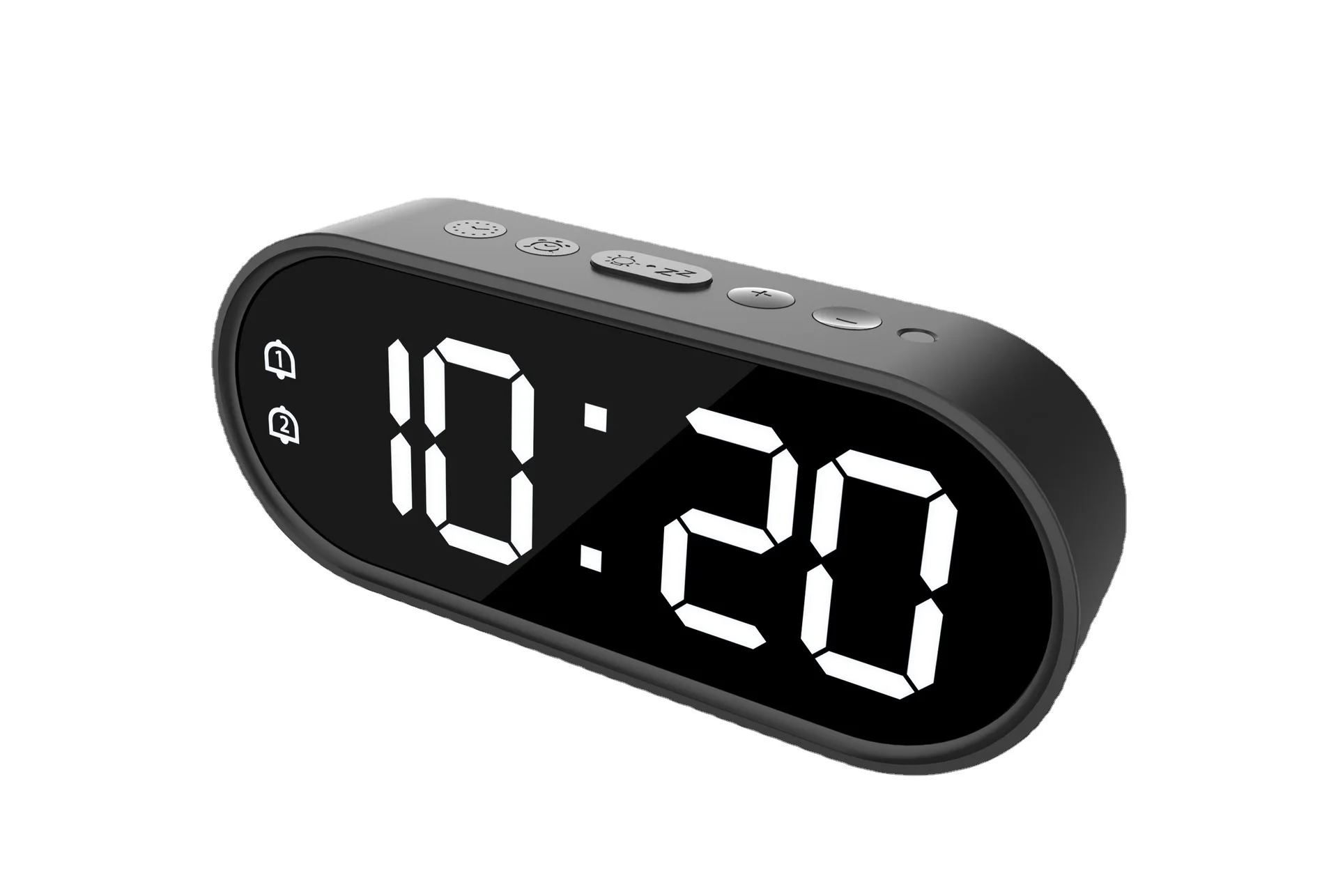 Alarm Clock Mirror Led Temperature- fanjuhome.com