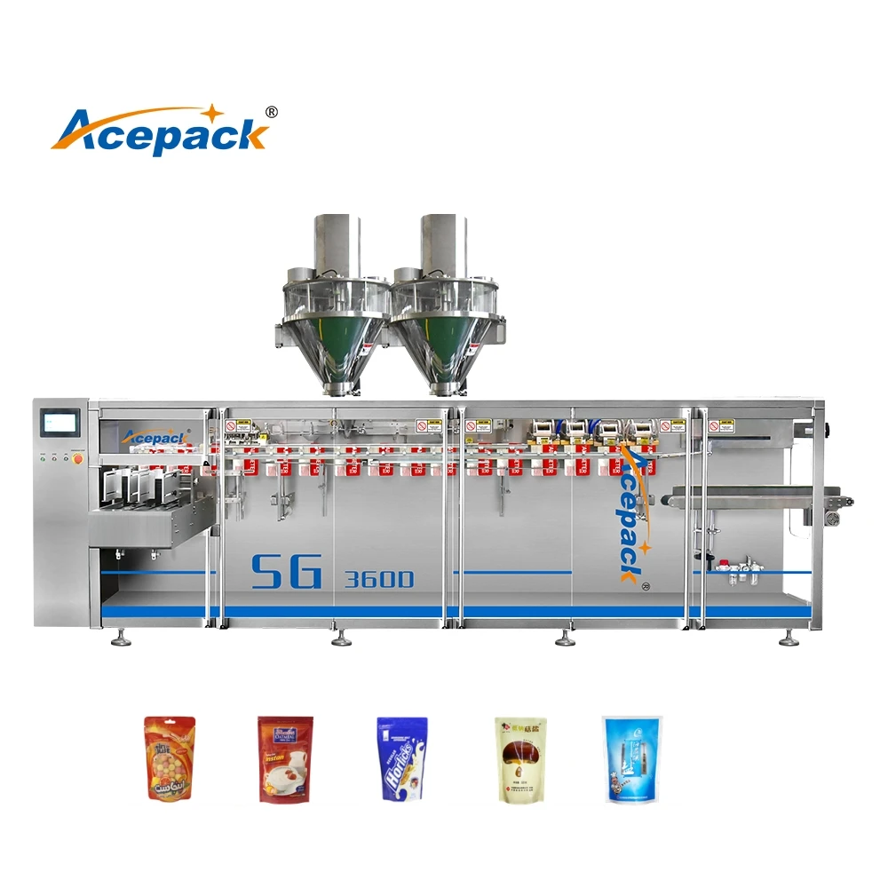 SG-360D Premade bag horizontal packaging machine