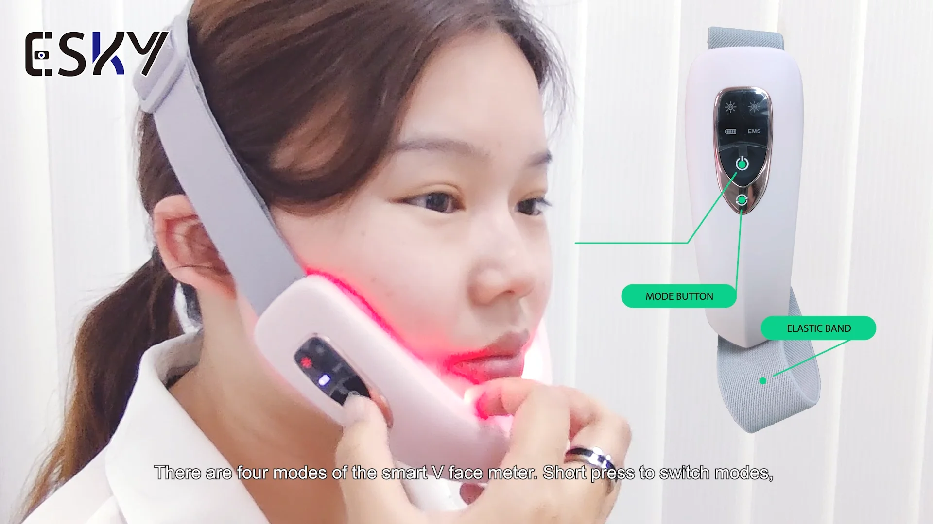 Portable Led Facial Lift Machine Vibration Massage Lifting Tool