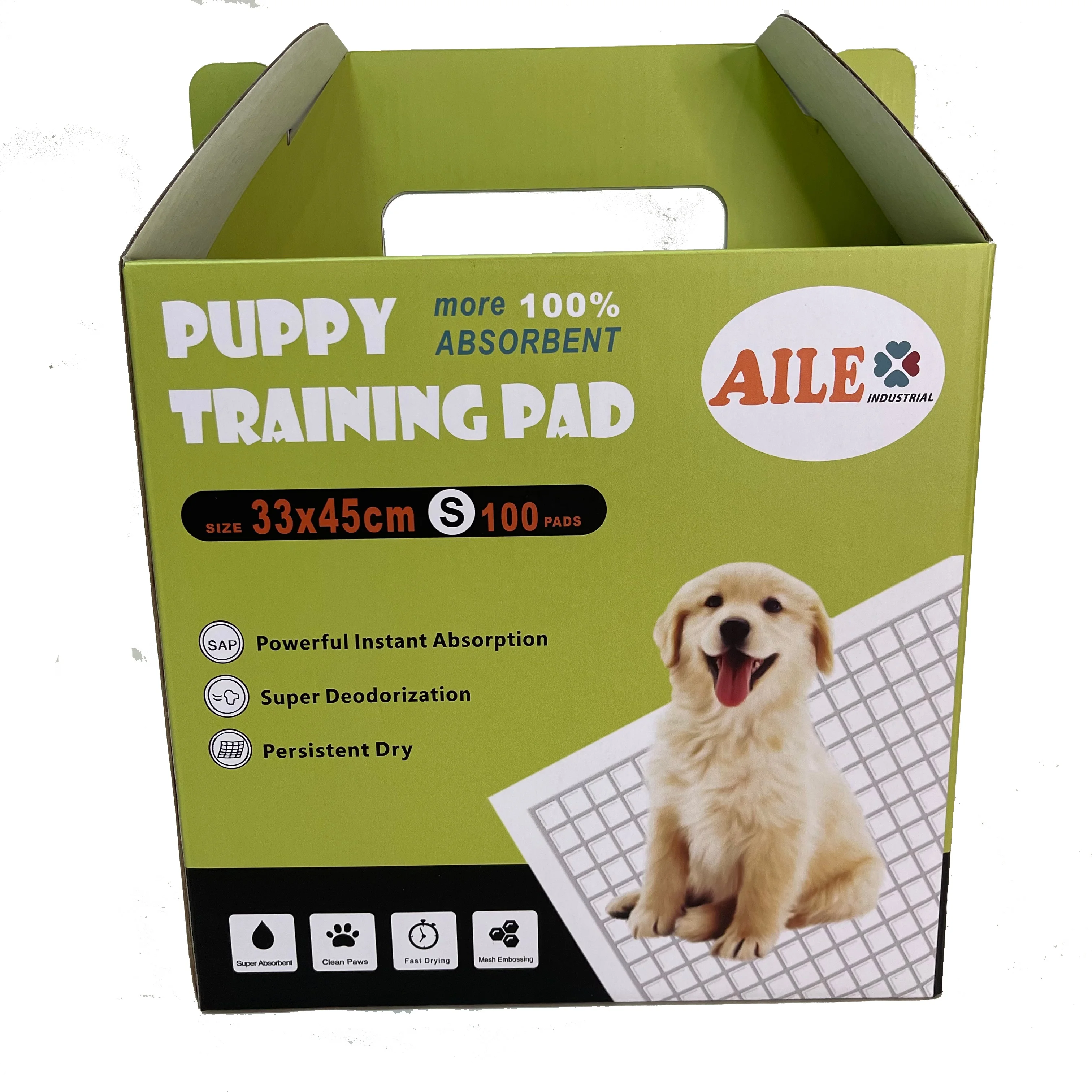 prevent leakage Lasting water lock Promotion Discount 5-layer Pee Pad for pets use High capacity Potty Training Underpad pee pad