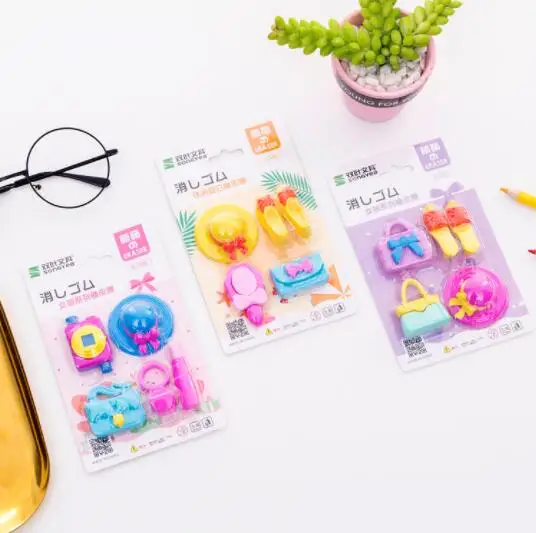 Шляпа туфли на высоком каблуке сумочка набор для девочек канцелярские товары студентов оптовая продажа