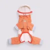 Transparent brim raincoat - orange
