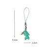 Emerald green roast duck pendant
