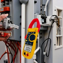 VA310C Digital Clamp Meter 2000 Counts LCD Display Manual Ranging 1000A AC Inrush Current Volt Amp Ohm Continuity Diode
