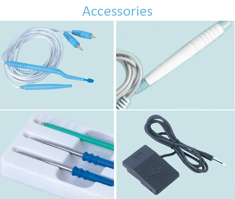Surgical Electrobisturi Diathermy Cautery Machine Portable Electrocautery Monopolar Bipolar Coagulation Electrosurgical Unit