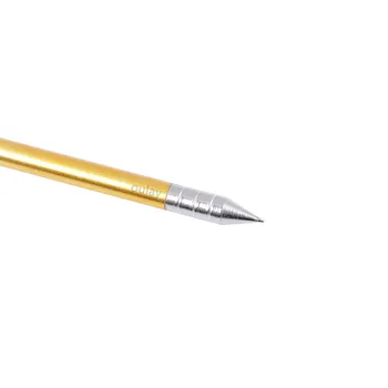 Huntingdoor Boulon d'arbalète Pistolet en Aluminium 6.3 Flèches arbalète avec Pointe de Flèche de Lame flèche de Chasse à l'arc pour arbalète Pistolet