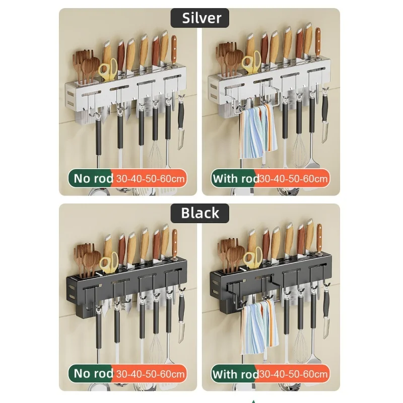 Hook Kitchen Drying Knife Storage Rack,Wholesale Wall Mount Kitchen ...