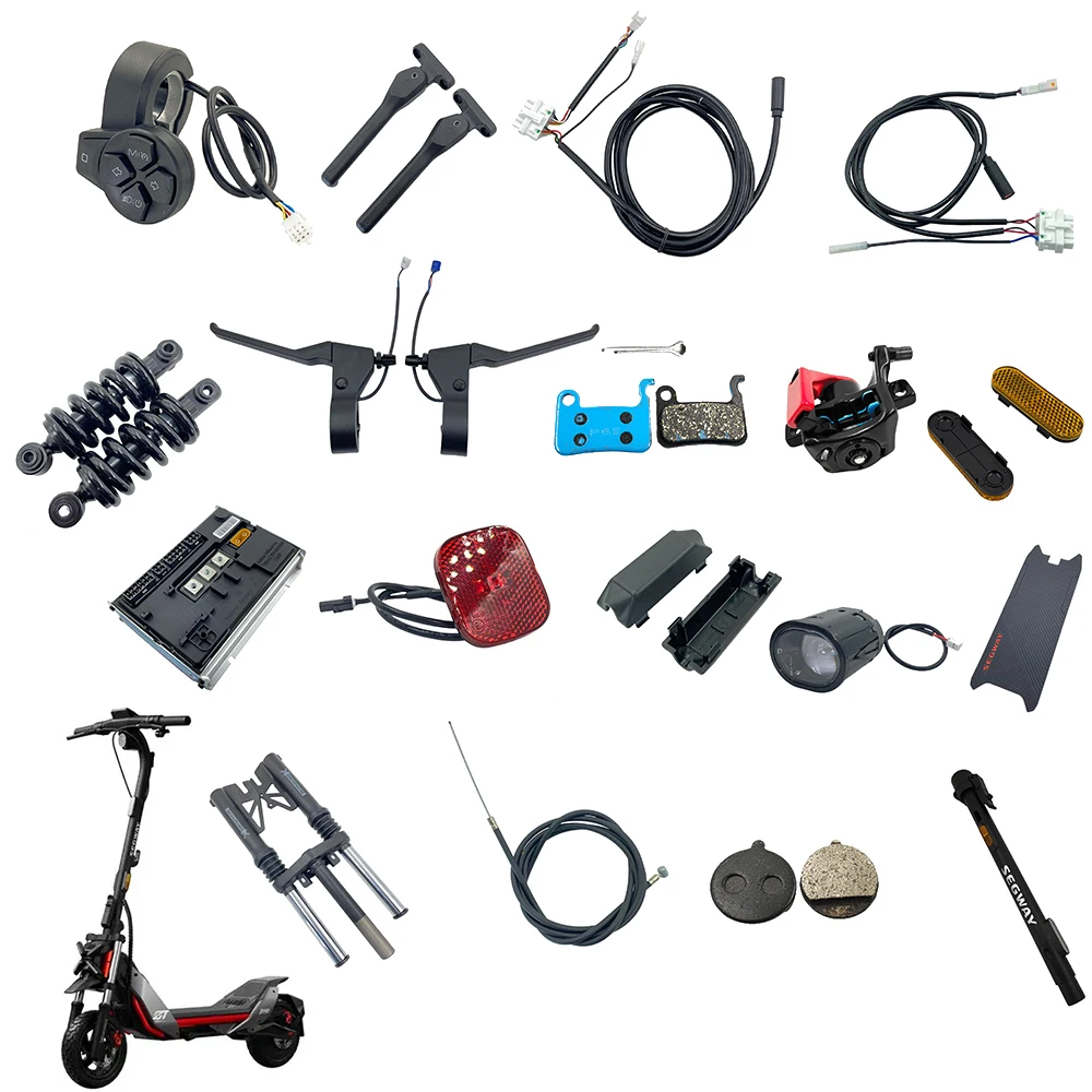 FLIDER Ninebot Max Plus Pro Electric Scooter Accessories 24V Light Throttle Controller Brake Monitor Handle for Kids 250W Motor