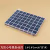 48 square small black ones