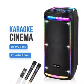 NDR NDR-930 - Ultimate Portable Karaoke Speaker for Parties