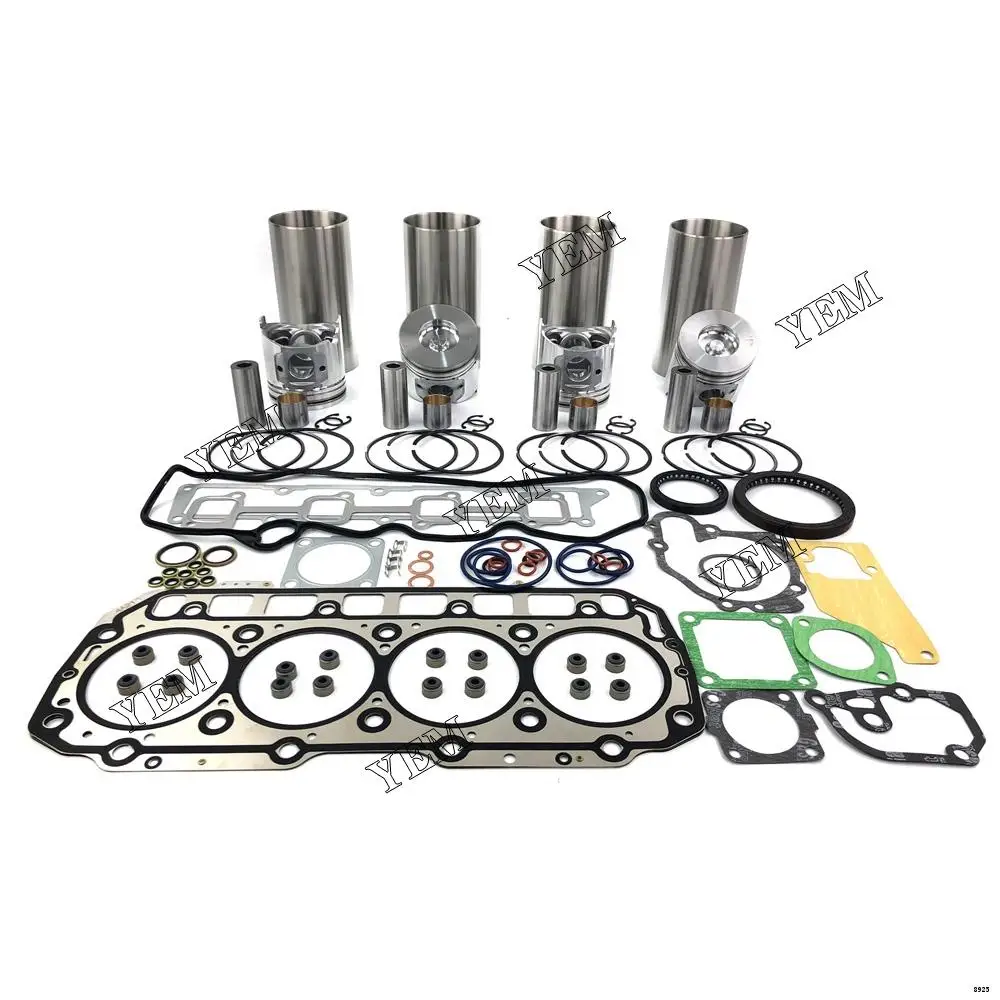 4TNV94 Overhaul Kit With Cylinder Piston Ring Liner Gaskets for Yanmar