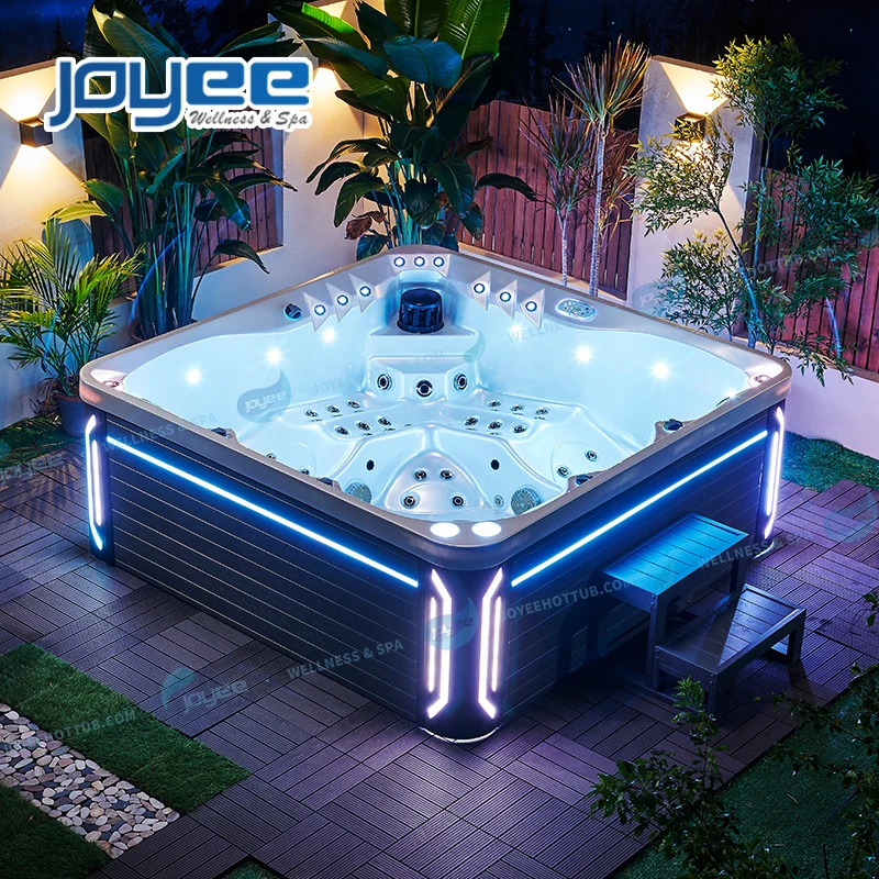Joyee Hot Sex - Source JOYEE 5 person 2 loungers 3 seats hydro sexy massage hot tub outdoor  spa adult family soaking party hot tubs on m.alibaba.com