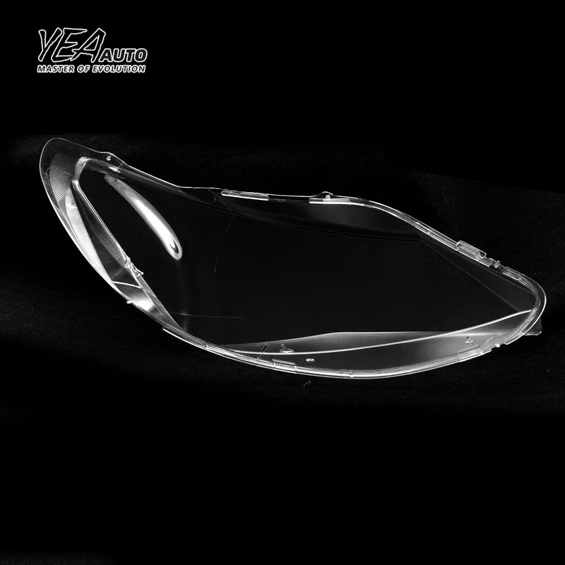 YEA AUTO Car Headlight Cover Headlight Glass Lens Glass for Seat Ibiza 2012 - 2017 PC Lampshade clear Shell Head Light Glass