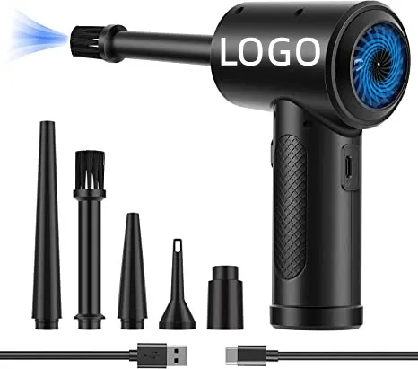 Непосредственный изготовитель, доступен логотип бренда, сжатый Электрический воздушный Пыльник для компьютера, батарея 6000 мАч, беспроводной пылесборник