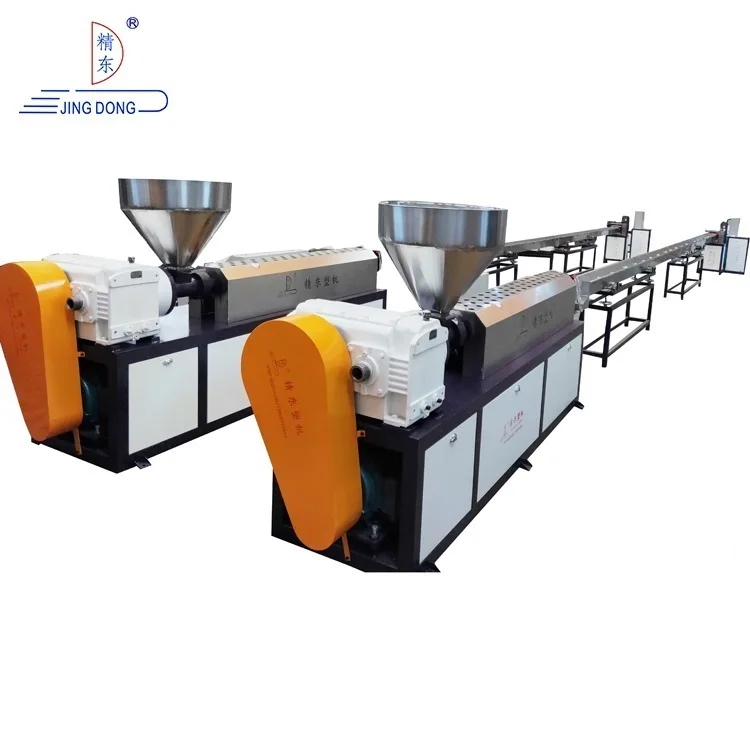 Hot Selling Industrial Automatic Feeding  Plastic Strip Production Line Door and Window Plastic Sealing Strip Extruder