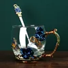 Blue-Cup+Spoon-Short Style(330ml)