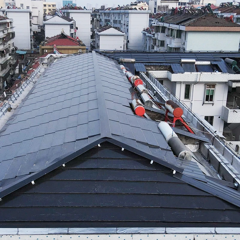 SUNTOP Colorful Solar Brick 130W 135W 140W Bipv Solar Panels N-type Silicon Hjt Plane Pv Tiles for Building Roof Tiles