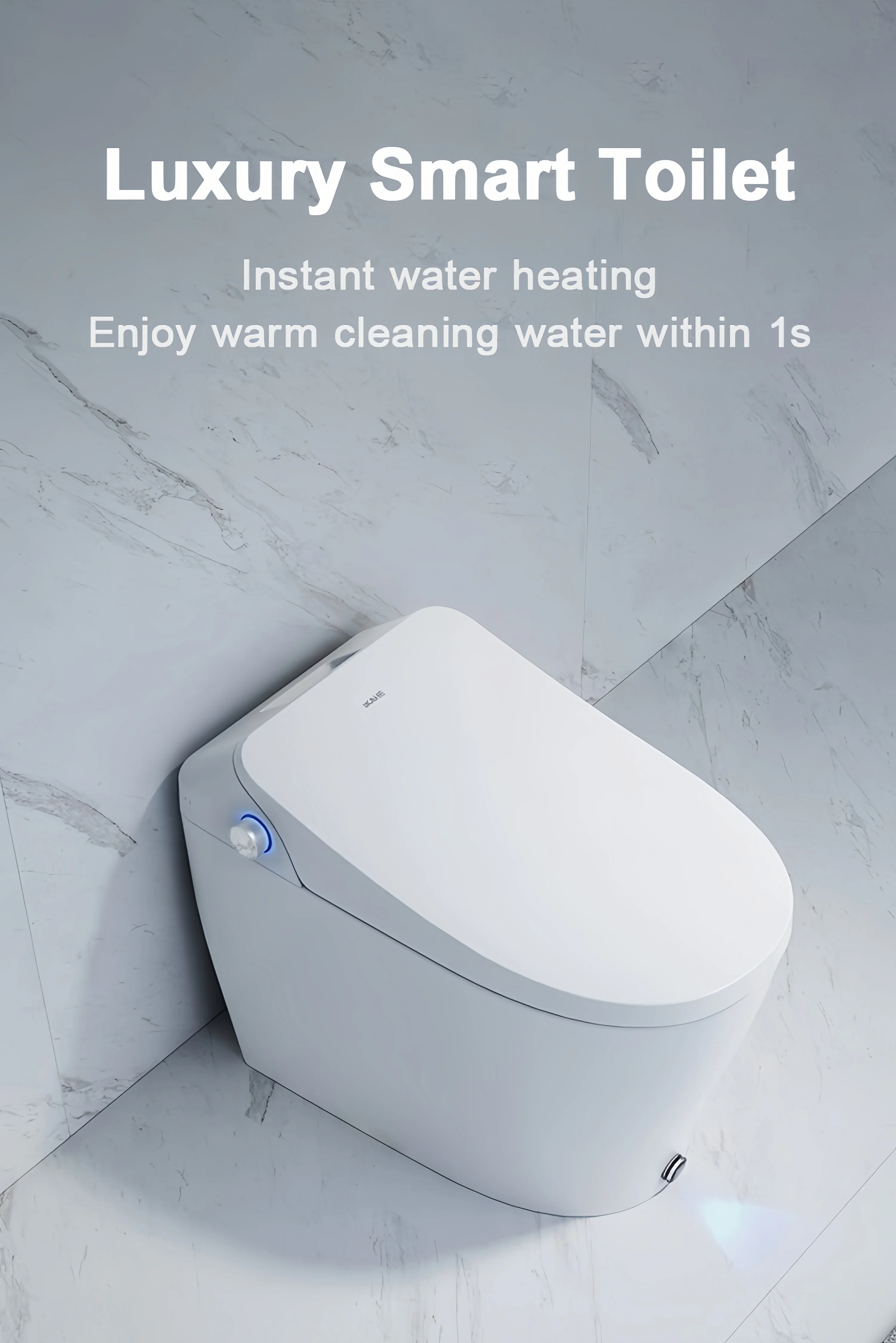 07p Intelligent Toilet Warm Air Dryer Automatic Toilet Bowl Sanitary