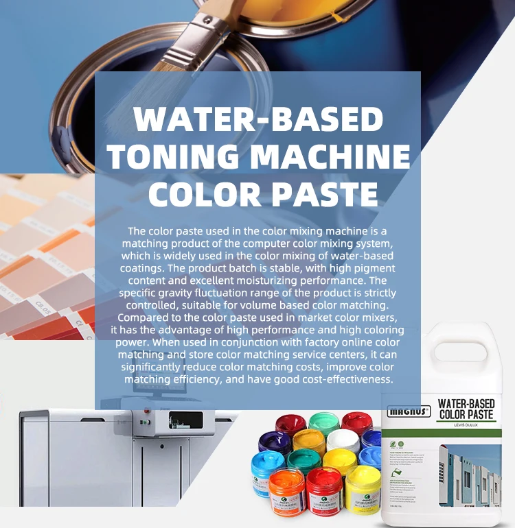 Internal And External Wall Waterbased Color Paste,Latex Paint Color